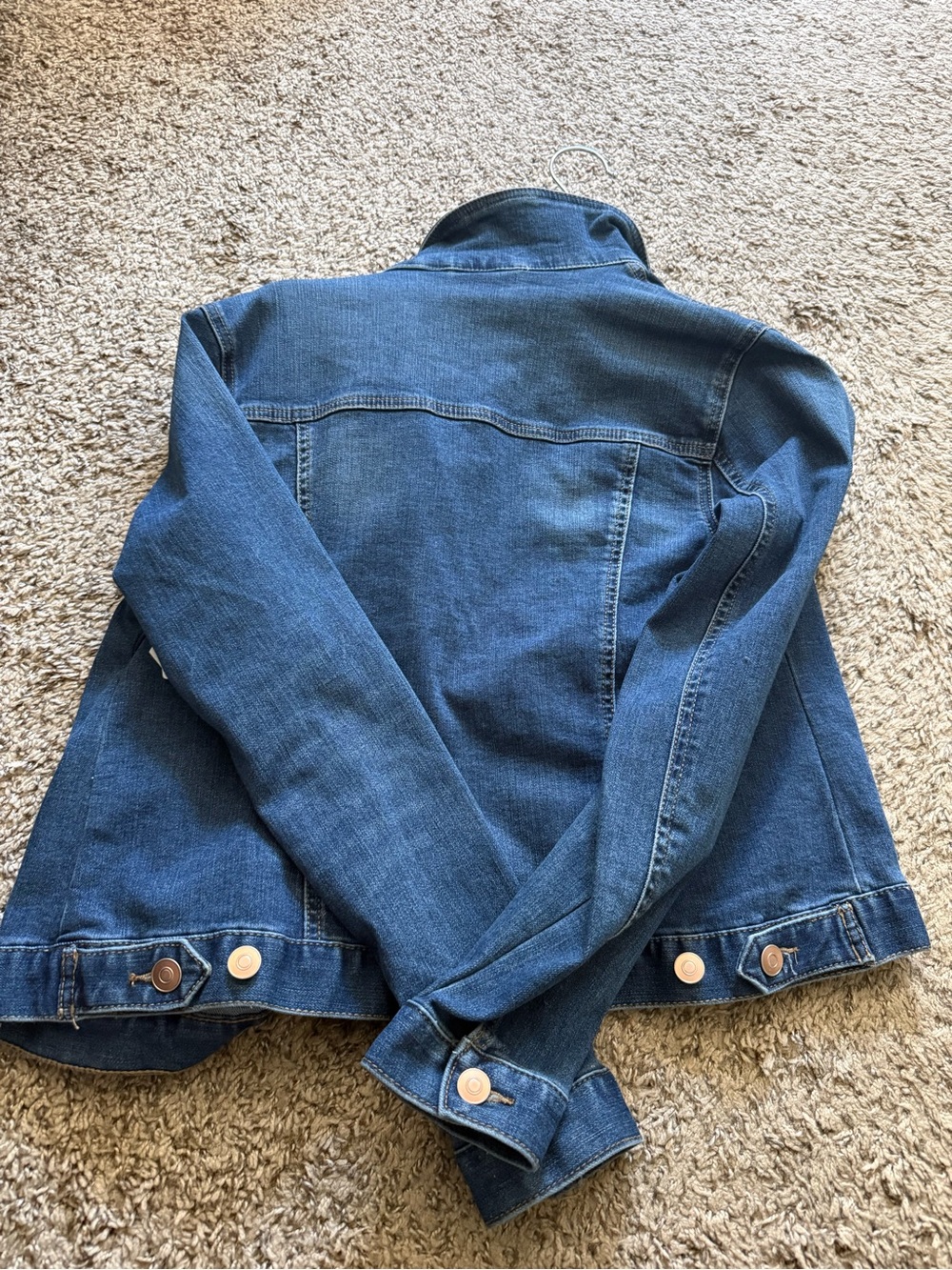 Time and Tru Classic Women's Blue Denim Jacket